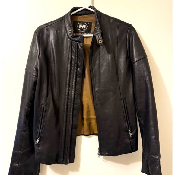 FM Canada Leather Jacket - Picture 1 of 10
